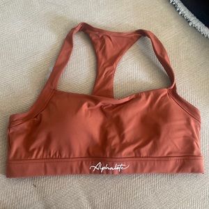 Alphalete “Pulse Balance Sports Bra” Cinnamon, size XL